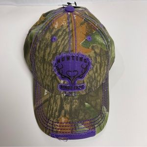 PUGS Hunting Camouflage Purple Hat